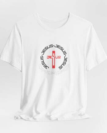 Jesus Circle Unisex Jersey Tee